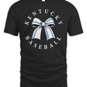 Kentucky Branded Shop Kentucky Baseball Bow T-Shirt