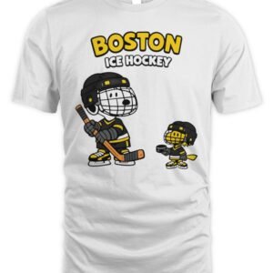 Boston Bruins Snoopy Ice Hockey Cartoon T-Shirt Hoodie