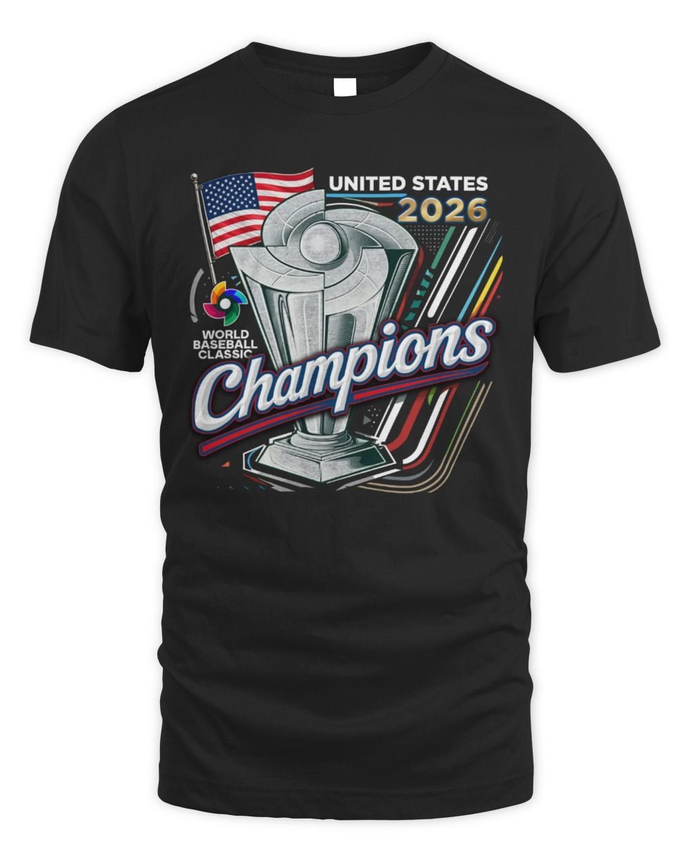 USA Baseball Champions Shirt USA Baseball 2026 World Baseball Classic Champions Locker Room T-Shirt
