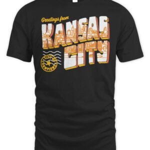 Charlie Hustle Shop Greetings from Kansas City T Shirt