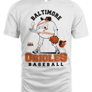 Baltimore Orioles Starter Baseball Character Hoodie