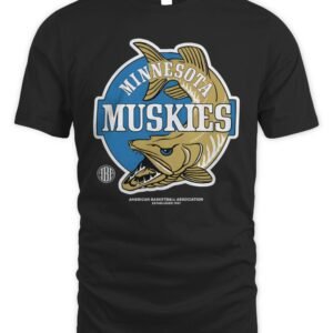ABA Minnesota Muskies Retro T Shirt