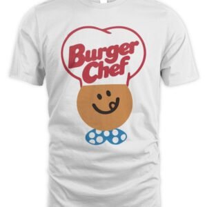 The Shop Indy Burger Chef Logo Tee Heather T Shirt
