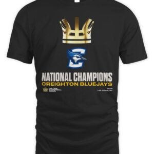 Creighton Bluejays 2026 College Basketball Crown National Champions Shirt