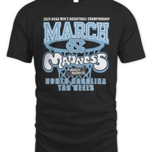 UNC Tar Heels 2026 NCAA Men’s Basketball Championship March Madness Hoodie