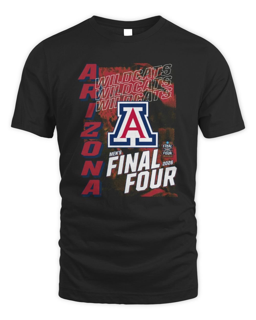 Arizona Wildcats 2026 NCAA Men's Basketball Tournament March Madness Final Four T-Shirt