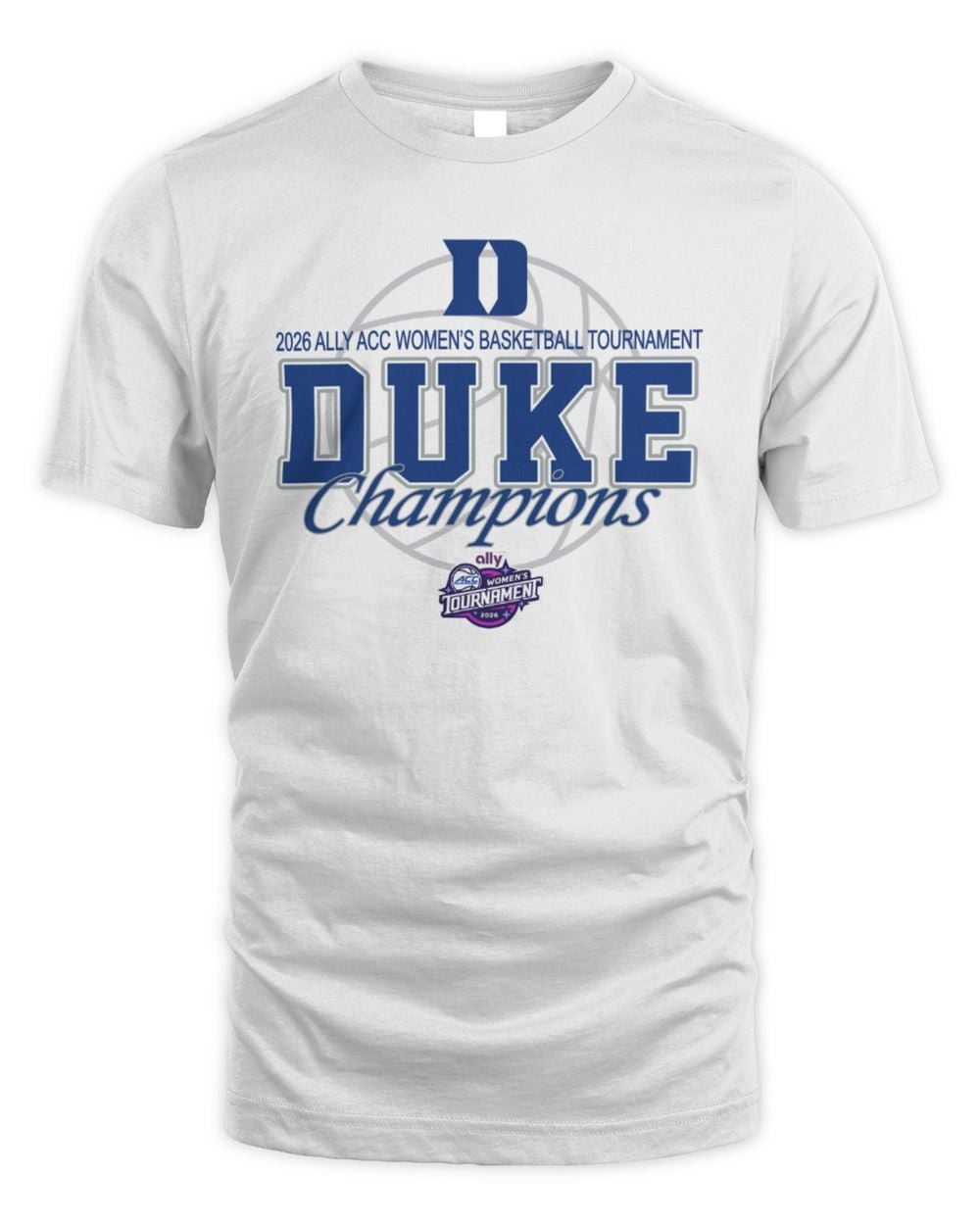 Duke Women's Basketball ACC 2026 Championship T Shirt