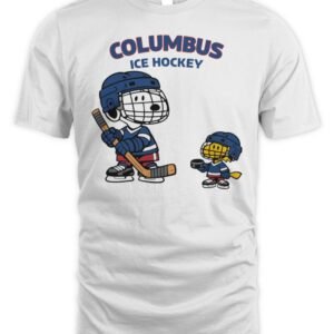 Columbus Blue Jackets Snoopy Woodstock T-Shirt Hoodie