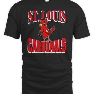St Louis Cardinals Starter Team Motif Mascot T-Shirt