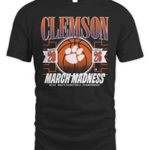Clemson Tigers MBB 2026 March Madness T Shirt