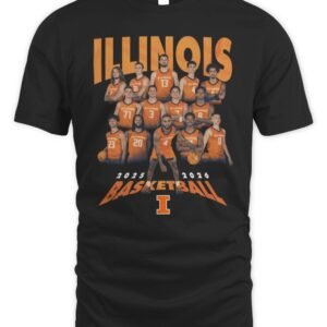 Illinois Basketball 2025-26 NIL Roster Hoodie