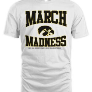 Iowa Hawkeyes WBB 2026 March Madness Hoodie