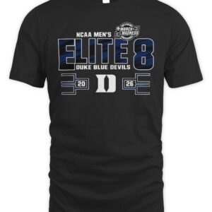 Duke Blue Devils 2026 Elite Eight NCAA Men’s Basketball T-Shirt Hoodie