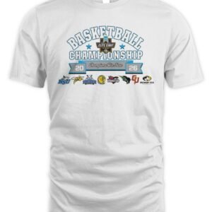 Elite Eight 2026 NCAA Division II Men's Basketball Championship Team Logo T-Shirt