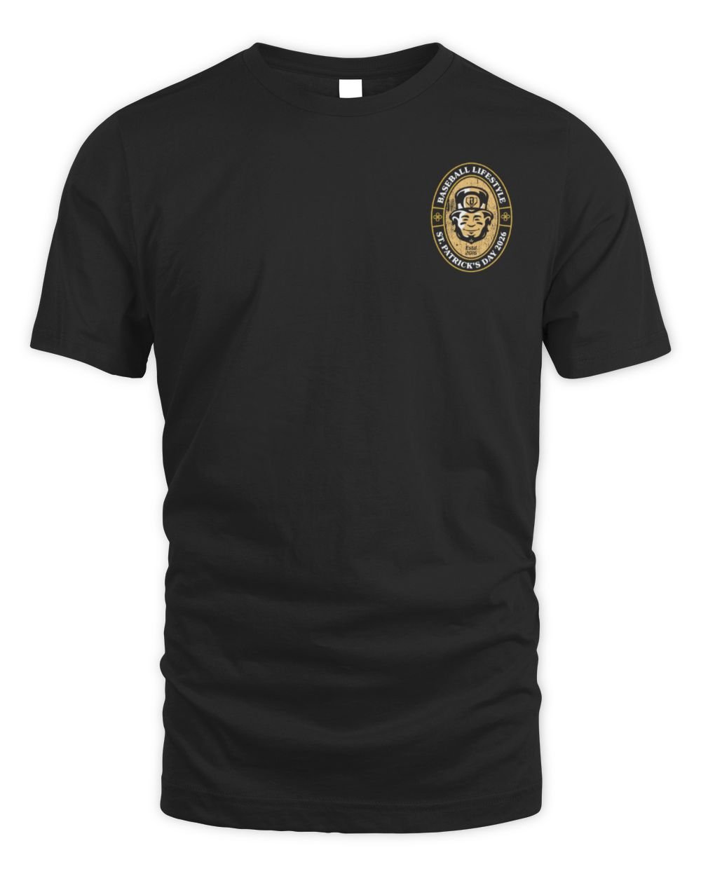Baseball Lifestyle 101 St Patricks Day 26 Tee