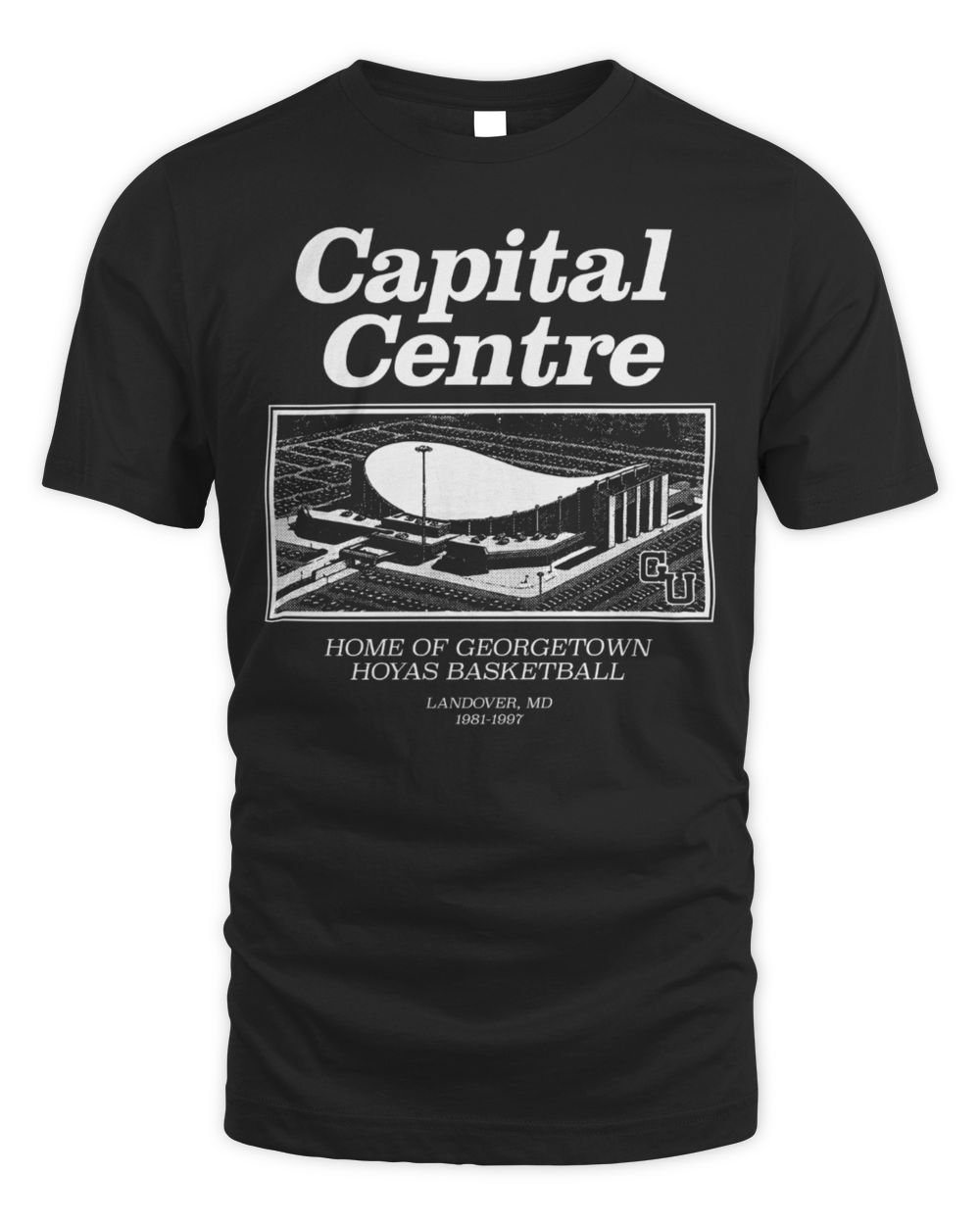 Georgetown Basketball Capital Centre T Shirt Hoodie