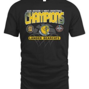 Lander NCAA 2026 Division II Men's Basketball Champions T-Shirt