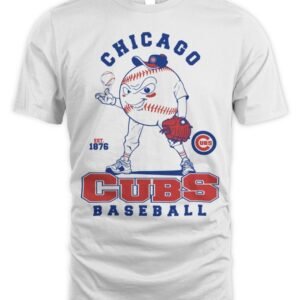Chicago Cubs Starter Baseball Character T-Shirt