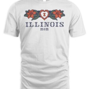 Illinois Mom Heart T Shirt