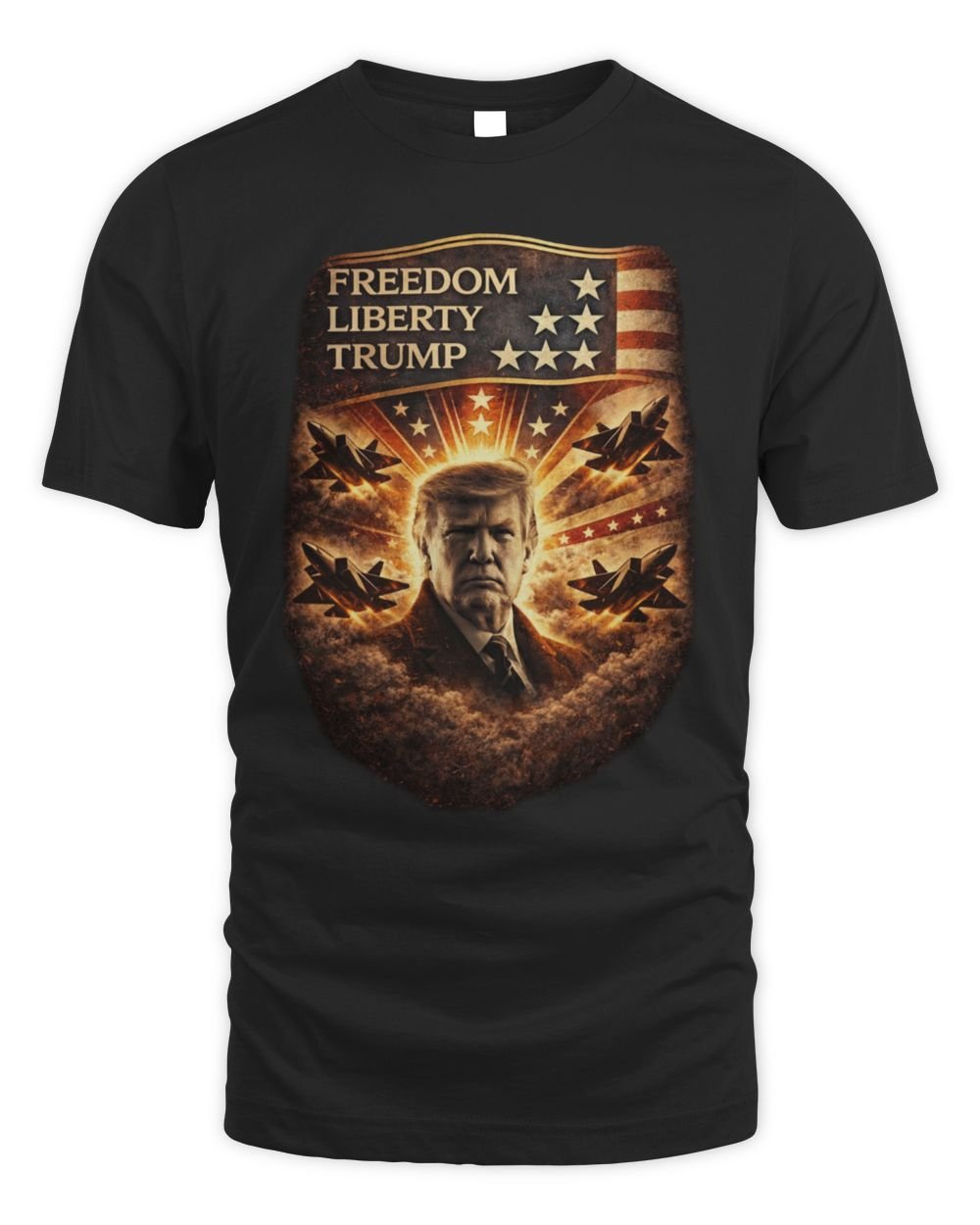Freedom Liberty Trump Patriotic Hoodie