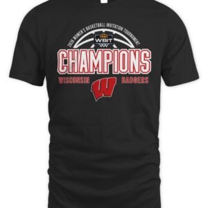 Wisconsin Badgers 2026 WBIT Champions T-Shirt
