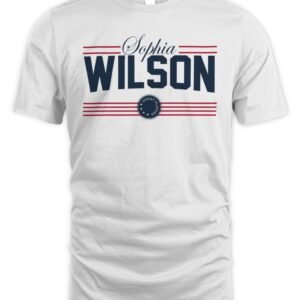 US Soccer Sophia WIlson Stars and Stripes T Shirt Hoodie