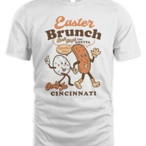 Easter Brunch Goetta Egg Cartoon T Shirt