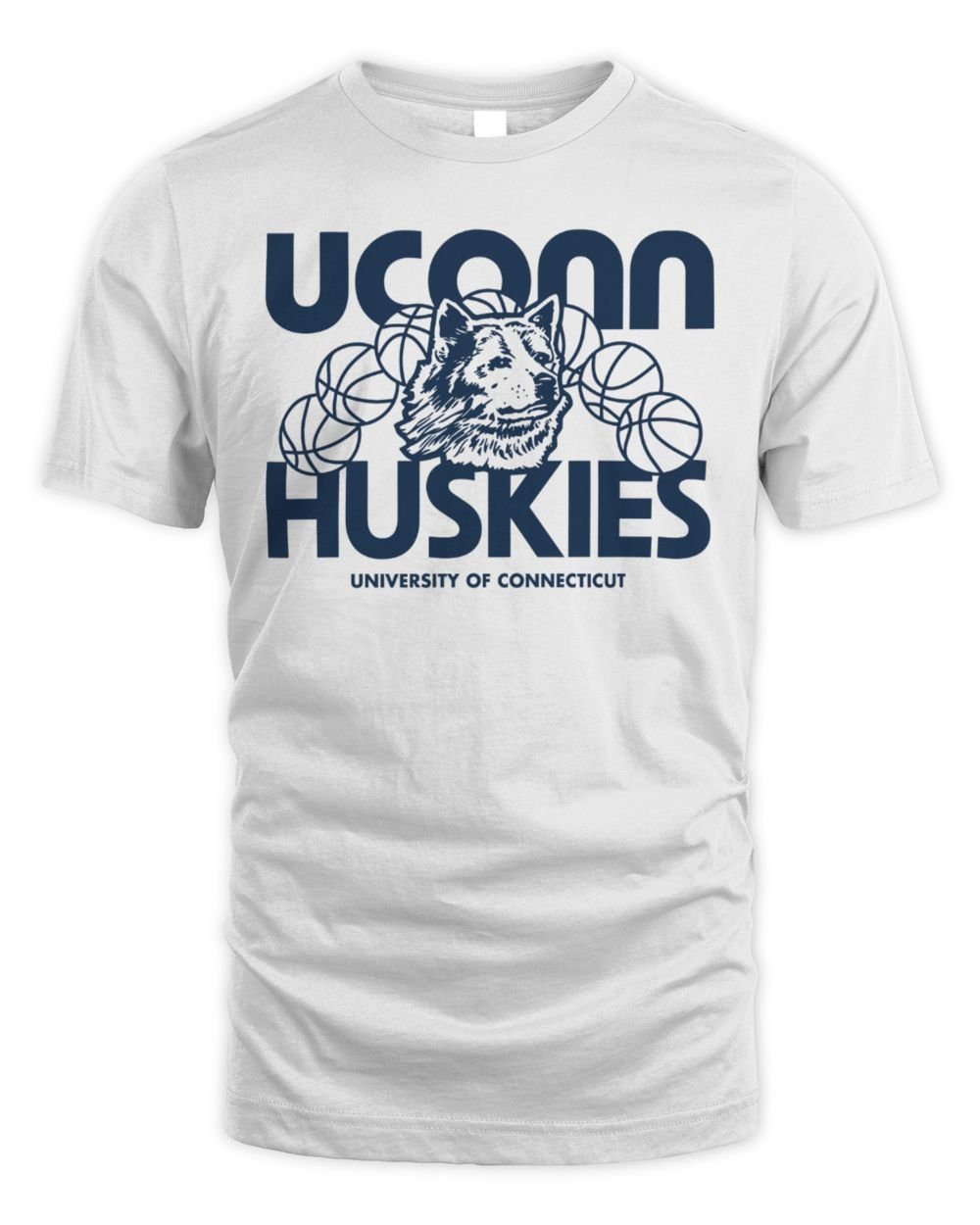 UConn Huskies Basketball 70s Logo T Shirt Hoodie
