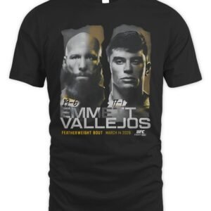 UFC Fight Night Emmett Vs Vallejos Match Up T Shirt