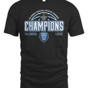 WBIT Women's Basketball Columbia Lions 2026 Champions T-Shirt Hoodie