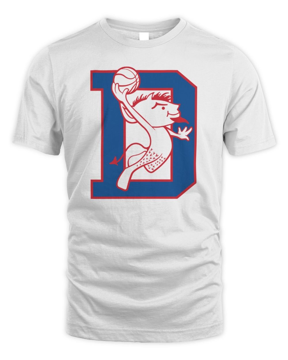 DePaul Blue Demons Basketball Retro Dunking Mascot T Shirt Hoodie