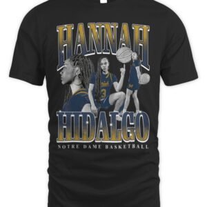 Hannah Hidalgo Notre Dame Sparkles 90s Graphic T Shirt