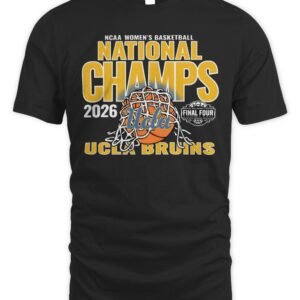 UCLA Bruins 2026 Basketball Women's Championship T Shirt