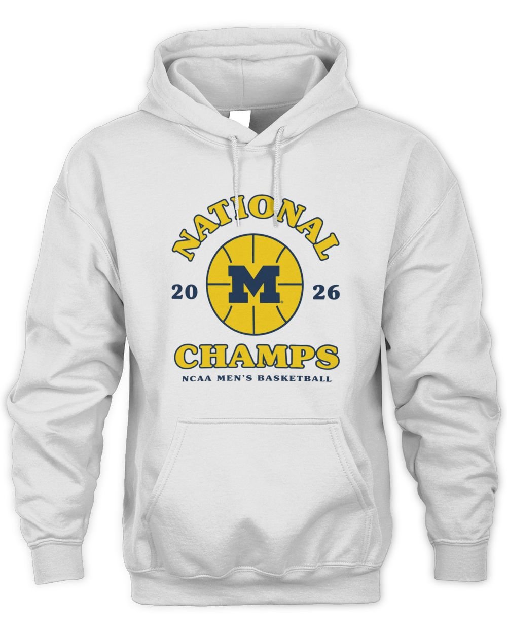 Michigan 2026 Basketball National Champions Retro Shootout T-Shirt Hoodie