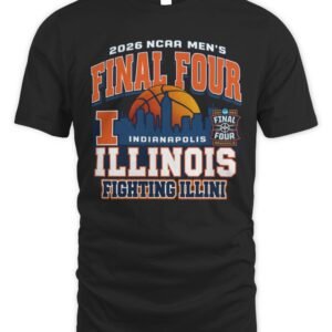 Illinois Fighting Illini 2026 NCAA Final Four Bound T Shirt