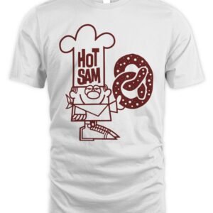 Hot Sam Pretzels Vintage Logo T Shirt