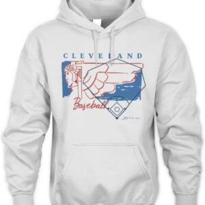 Cleveland Baseball Diamond Collage Hoodie