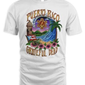 Grateful Dead Puerto Rico United States of Dead T-Shirt