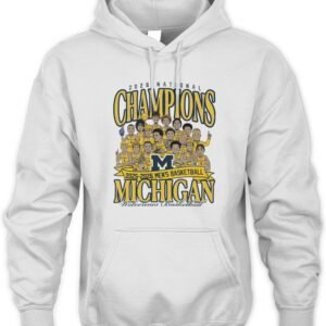 Michigan 2025-2026 National Champions Caricature T-Shirt Hoodie