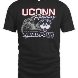 Connecticut Huskies 2026 NCAA Women's Final Four T-Shirt