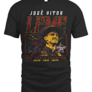 Jose Vitor Leme PBR World Champion T Shirt