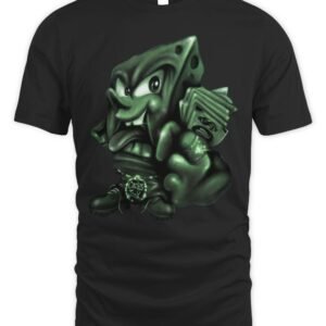 Travis Scott Merch Cj X Spongebob Mr Krabs T Shirt