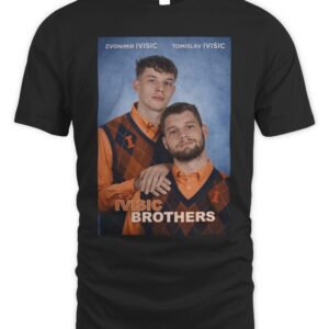 Illinois Fighting Illini Ivisic Brothers Basketball NIL Graphic T Shirt