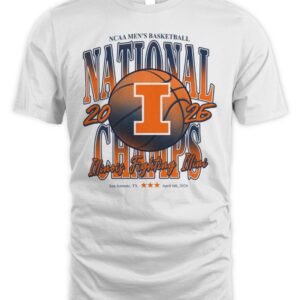 Illinois Fighting Illini Men's Basketball 2026 National Champs Tee