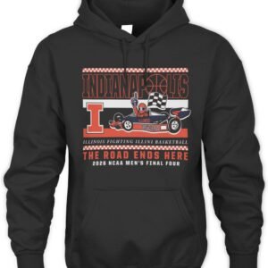 Illinois Fighting Illini 2026 NCAA Final Four Bound On The Road Again T Shirt Hoodie