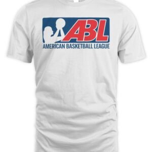 American Basketball League Logo T Shirt