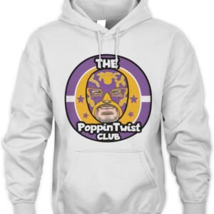 PoppinTwist Club Shield Hoodie