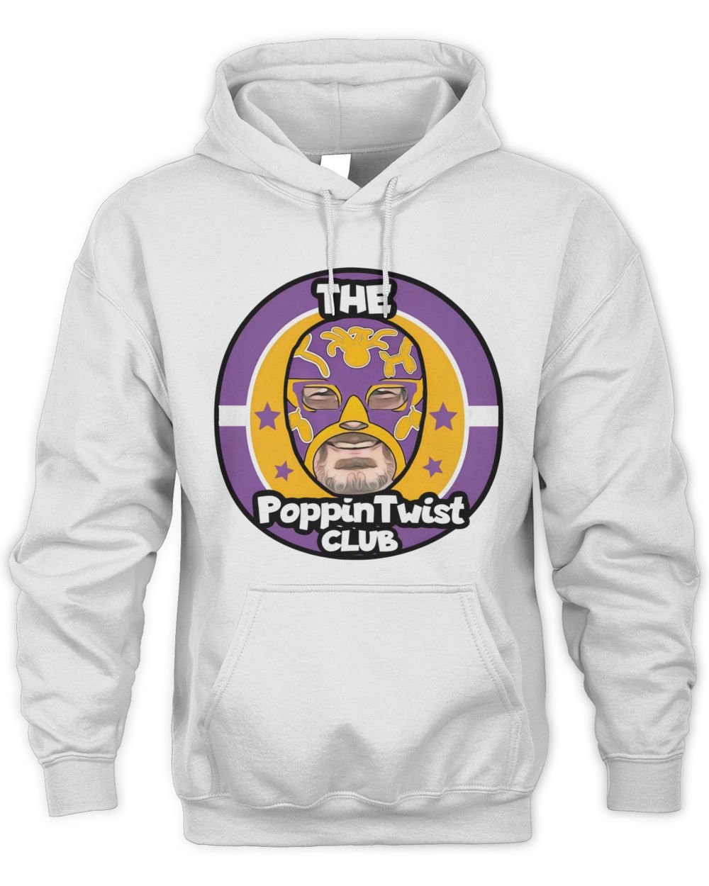 PoppinTwist Club Shield Hoodie