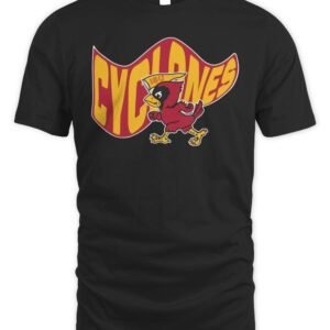 Iowa State Waving Flag T Shirt
