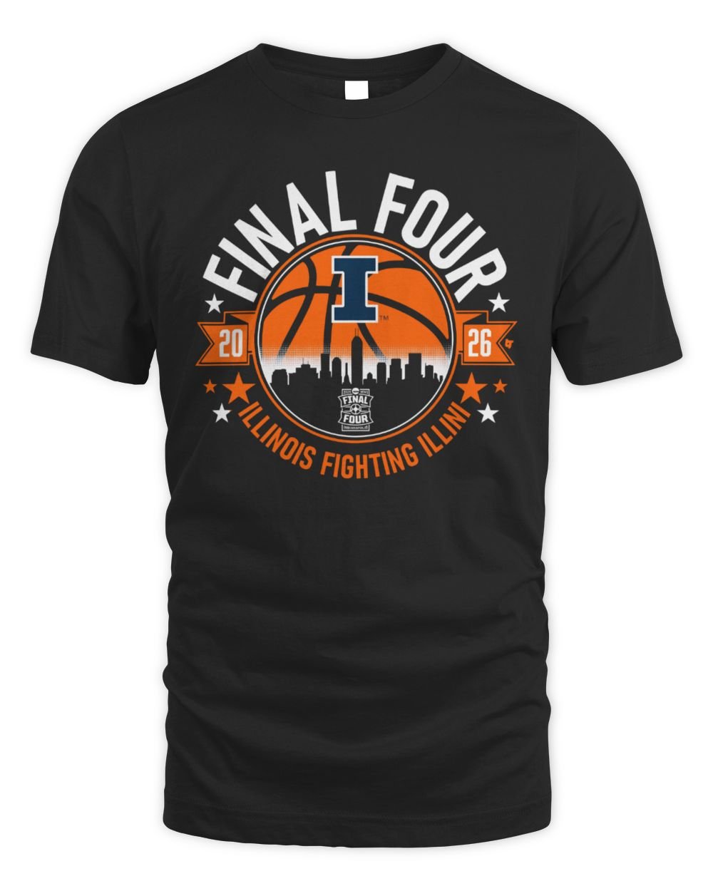 Illinois Fighting Illini MBB 2026 Final Four T Shirt